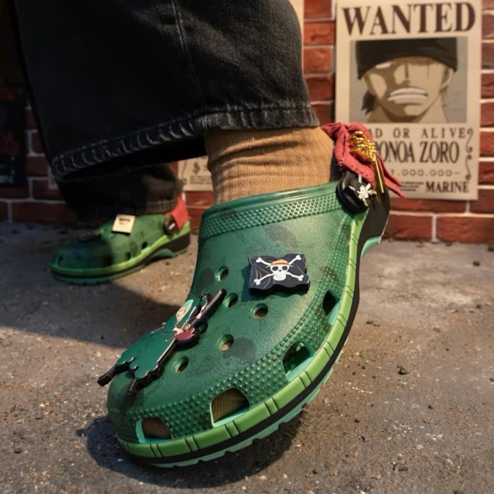 ⚔️ CROCS X ONE PIECE ZORO CLOGS ⚔️